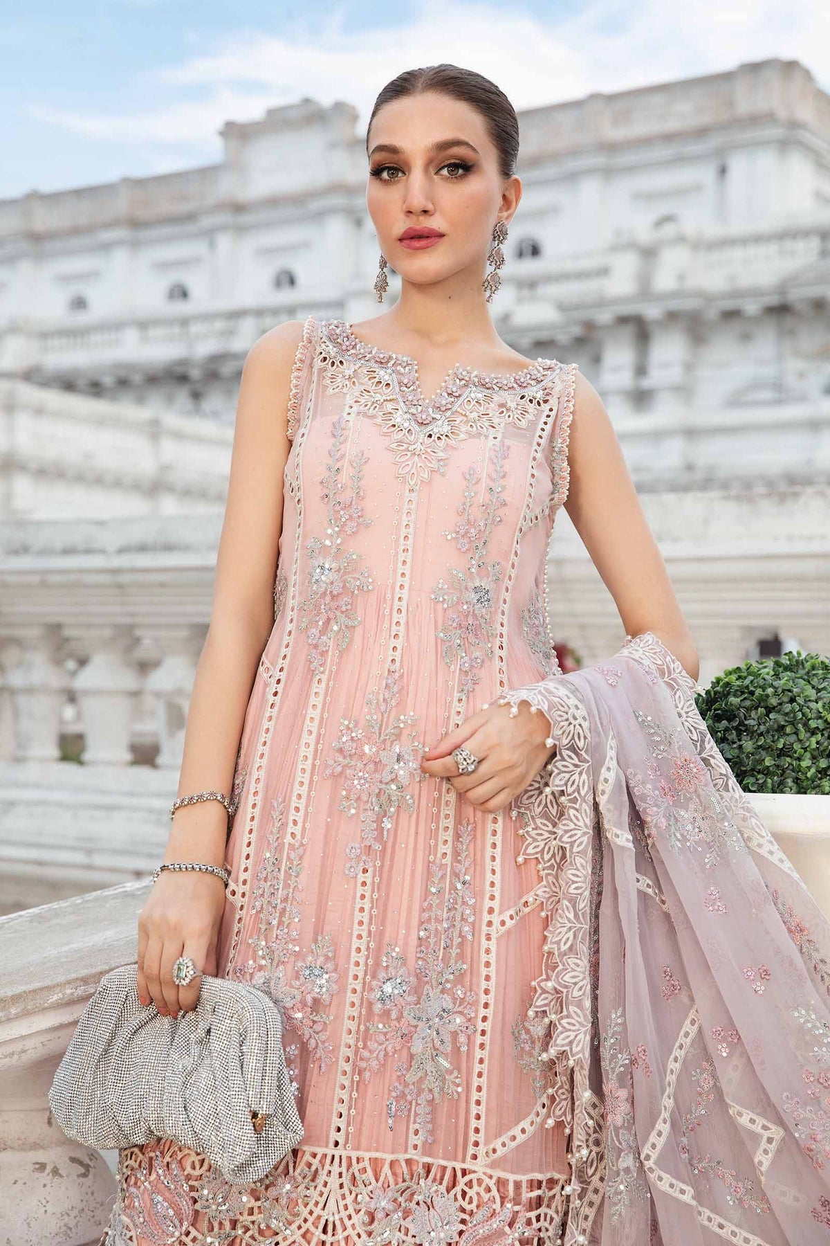 Embroidered Chiffon | MPC-24-106